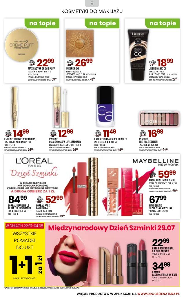 Gazetka promocyjna Drogerie Natura str. 5