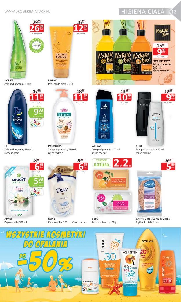 Gazetka promocyjna Drogerie Natura str. 13