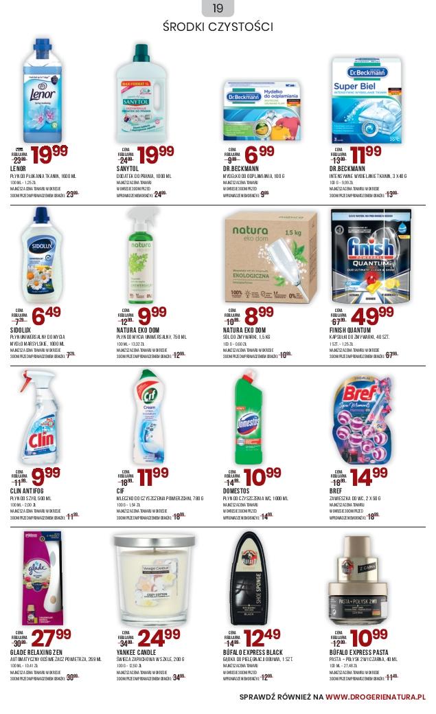 Gazetka promocyjna Drogerie Natura str. 19