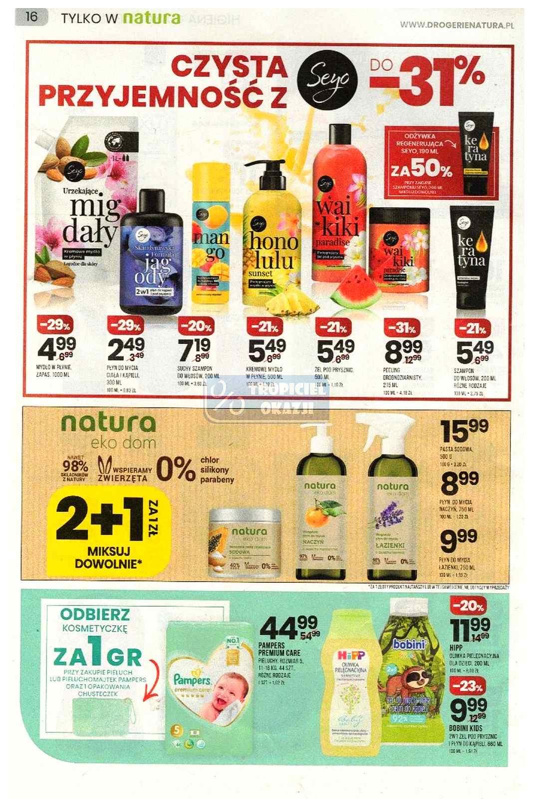 Gazetka promocyjna Drogerie Natura str. 16