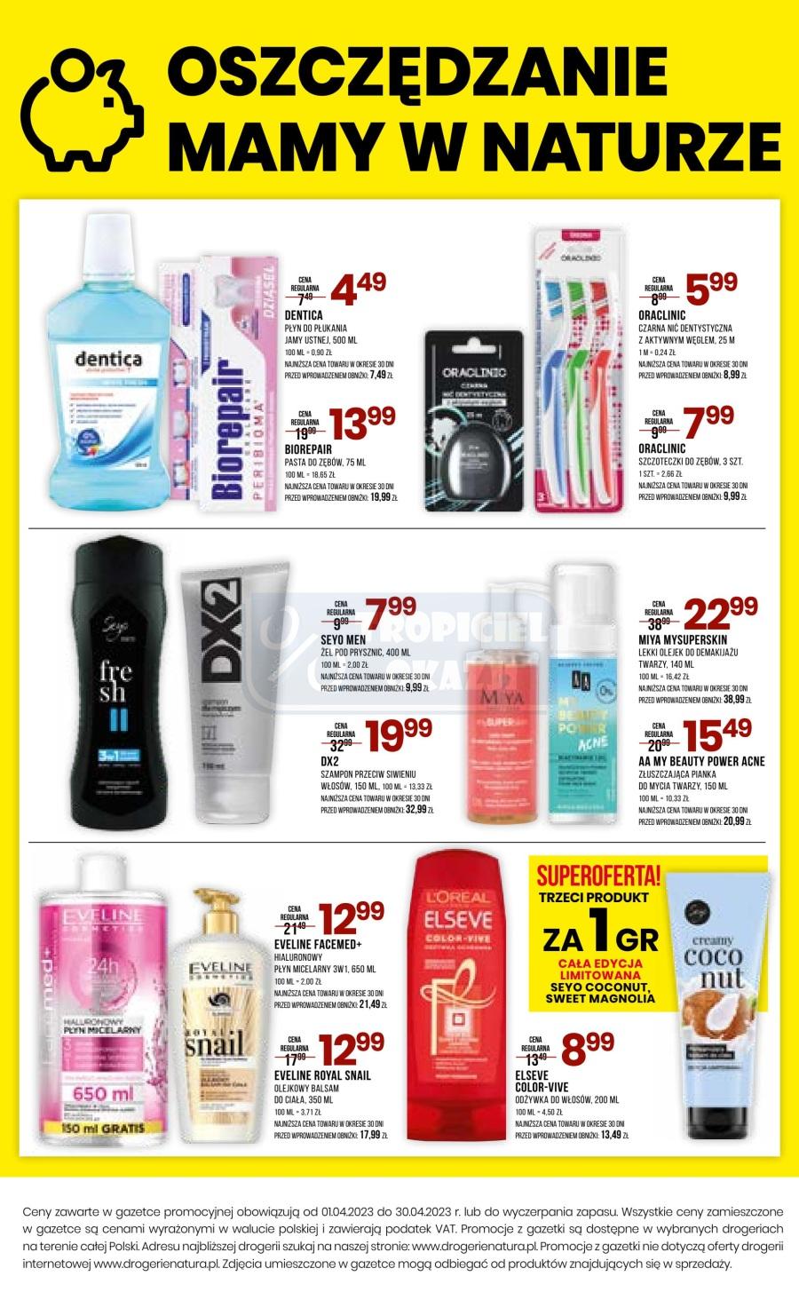 Gazetka promocyjna Drogerie Natura str. 20