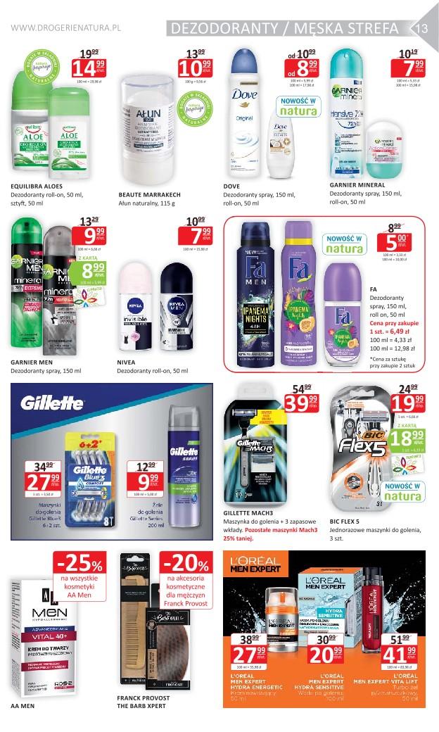Gazetka promocyjna Drogerie Natura str. 13