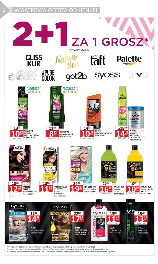 Gazetka promocyjna Drogerie Natura str. 2