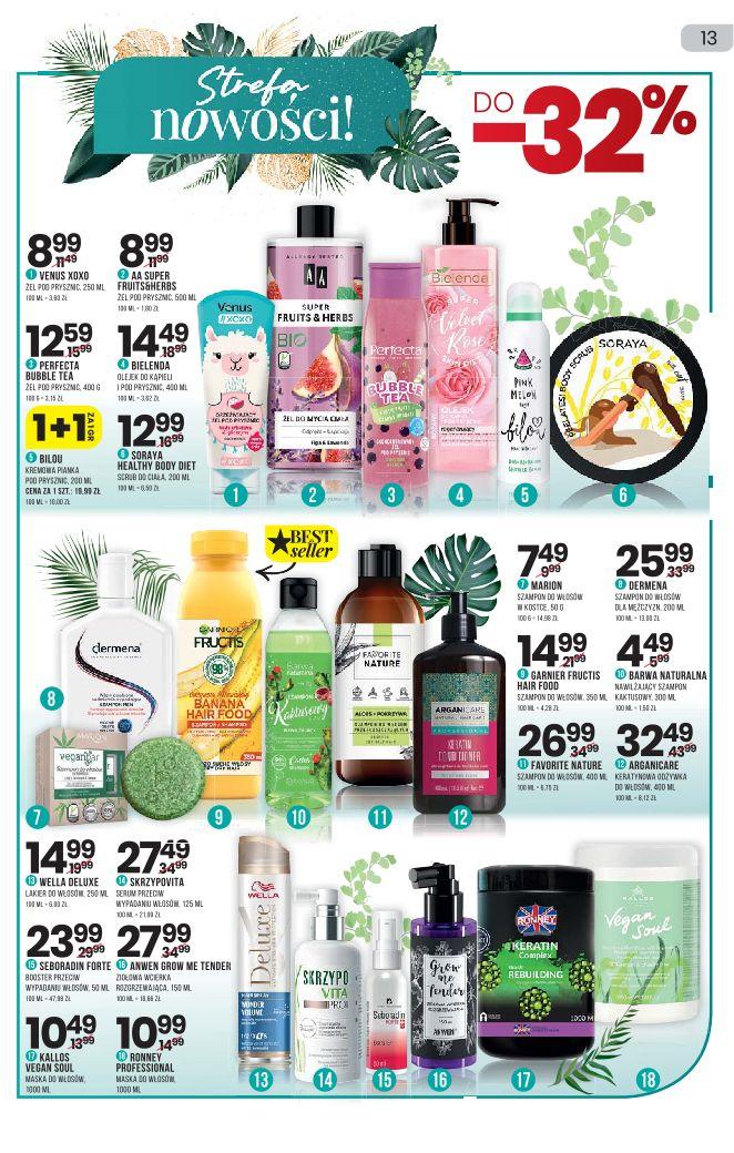 Gazetka promocyjna Drogerie Natura str. 13