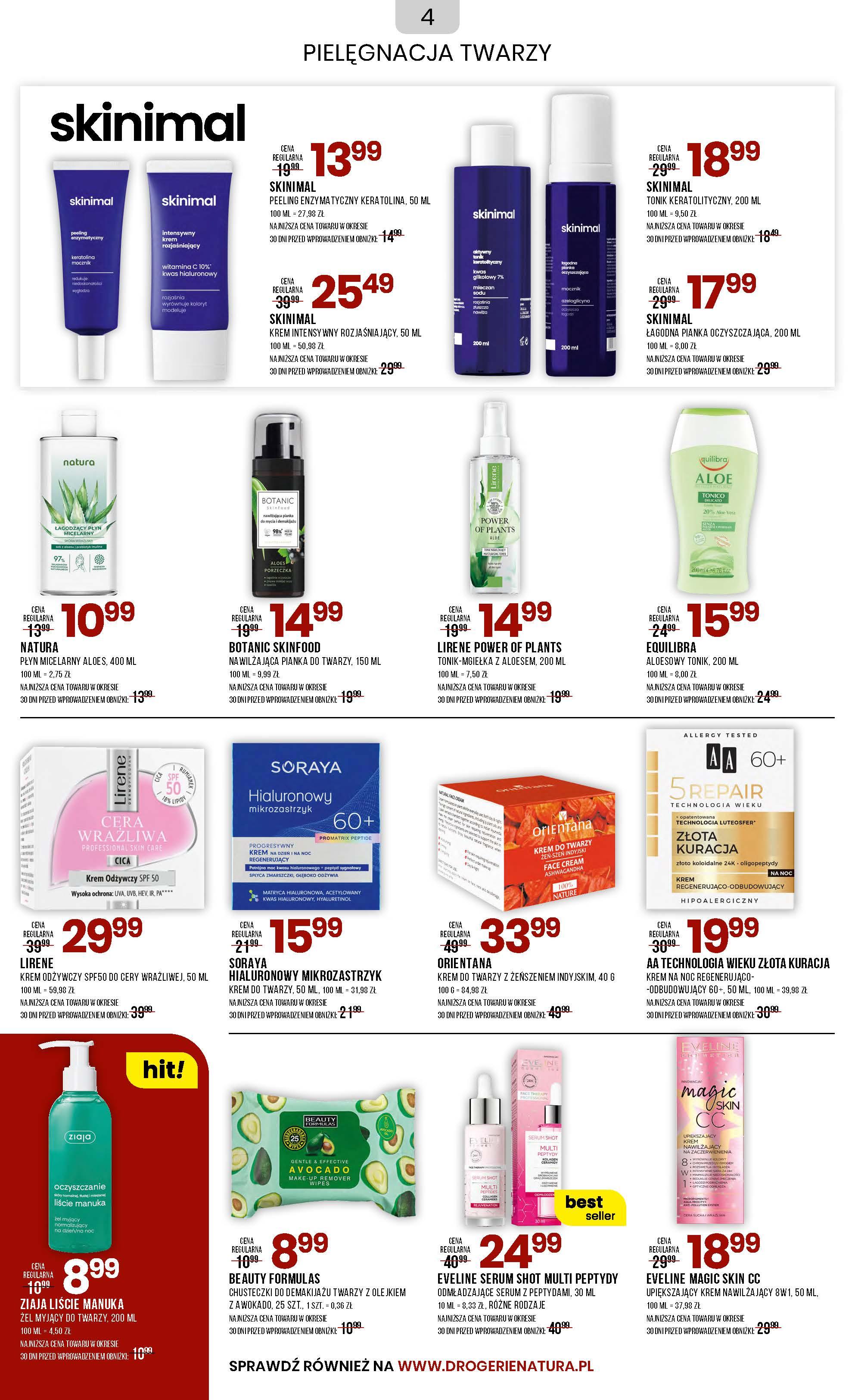 Gazetka promocyjna Drogerie Natura str. 4