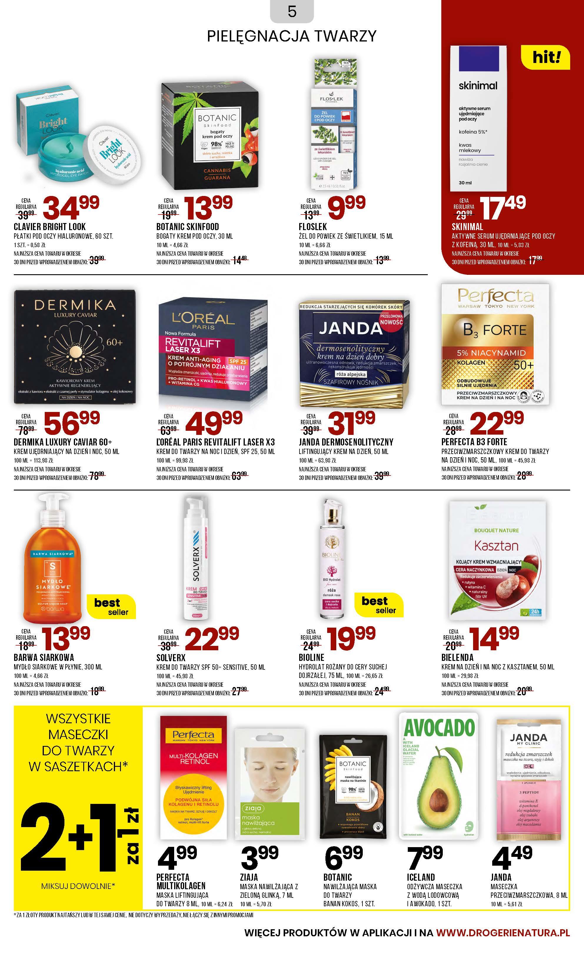 Gazetka promocyjna Drogerie Natura str. 5