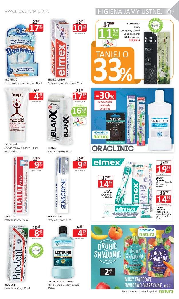 Gazetka promocyjna Drogerie Natura str. 17