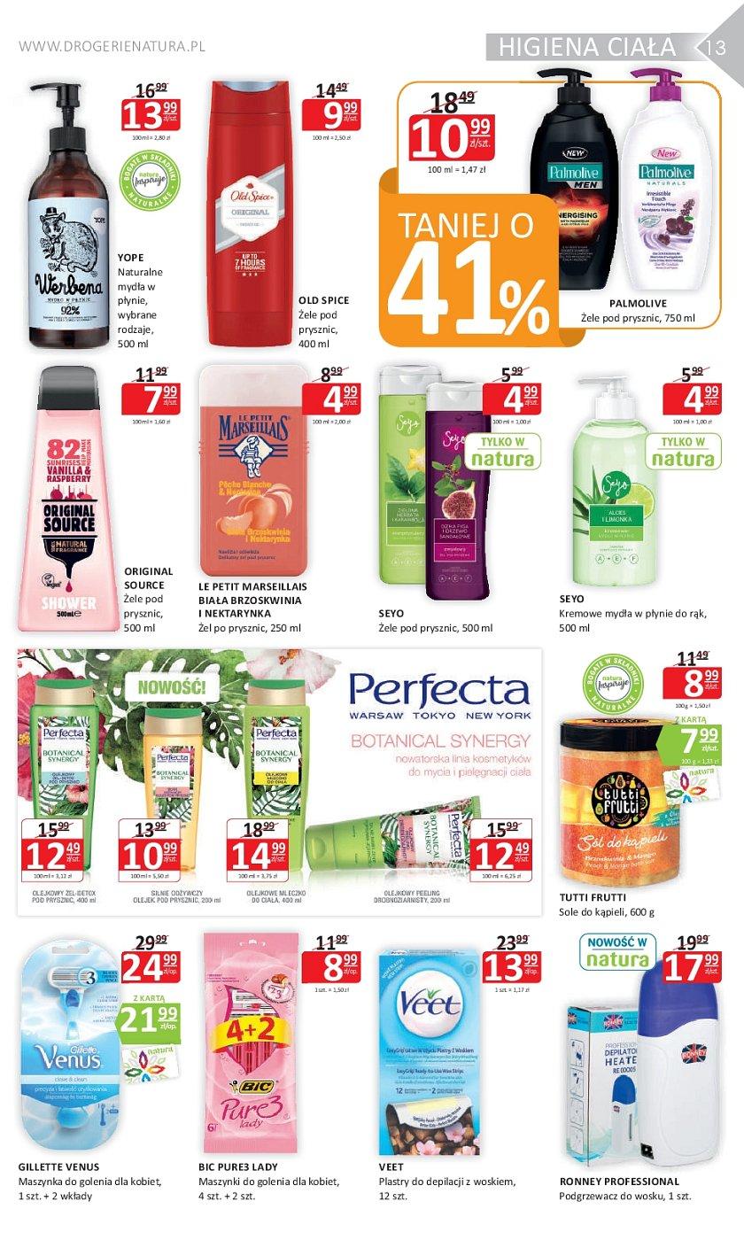 Gazetka promocyjna Drogerie Natura str. 13