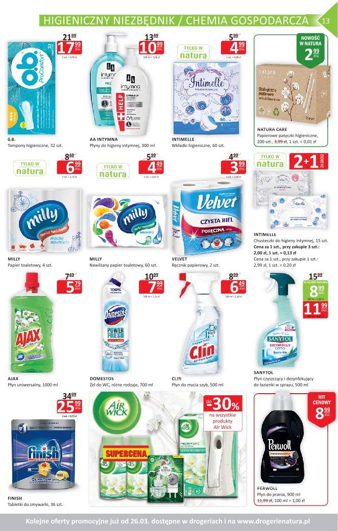Gazetka promocyjna Drogerie Natura str. 13