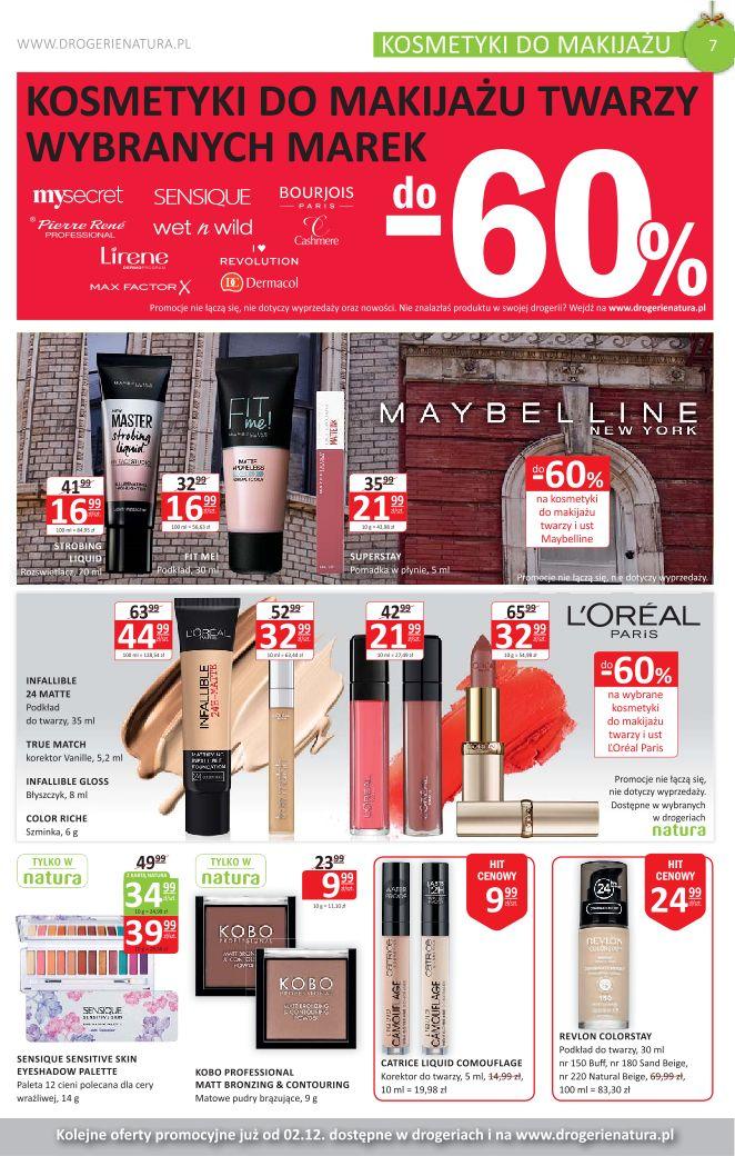 Gazetka promocyjna Drogerie Natura str. 7