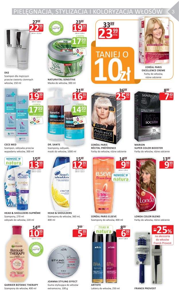 Gazetka promocyjna Drogerie Natura str. 3