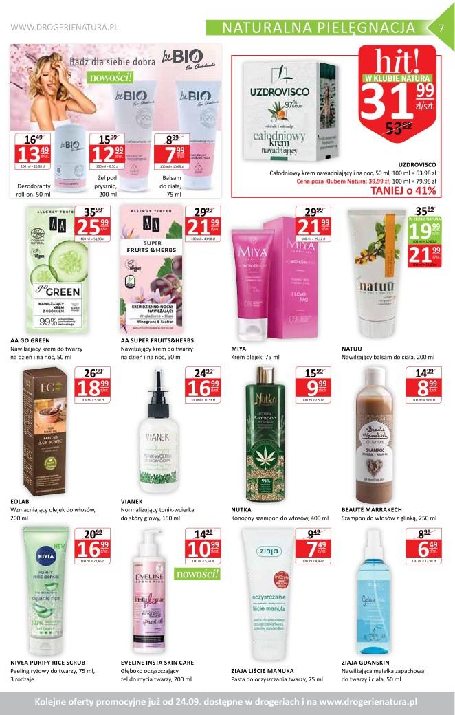 Gazetka promocyjna Drogerie Natura str. 7