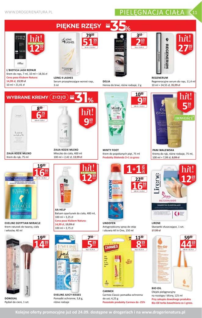 Gazetka promocyjna Drogerie Natura str. 11