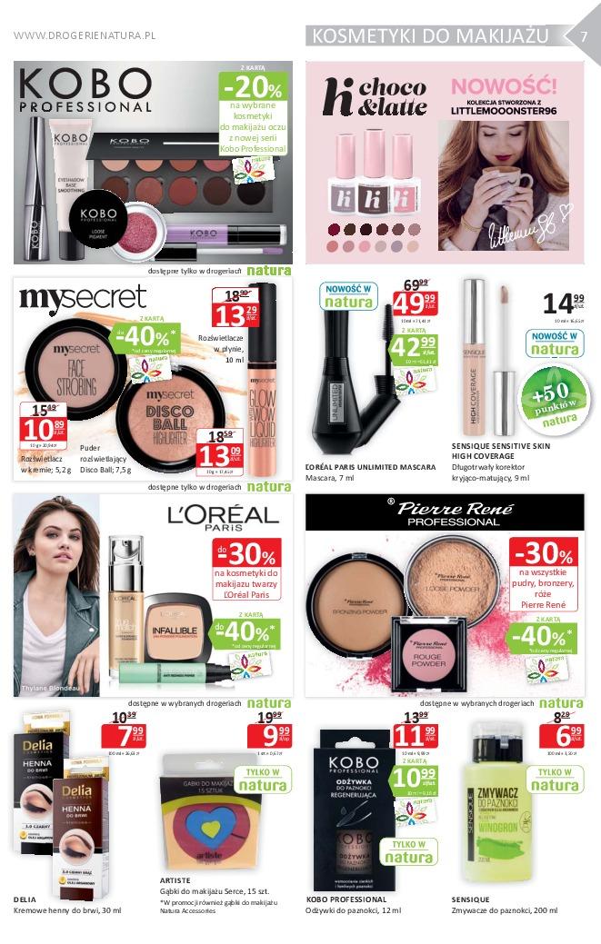 Gazetka promocyjna Drogerie Natura str. 7
