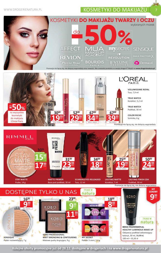 Gazetka promocyjna Drogerie Natura str. 7