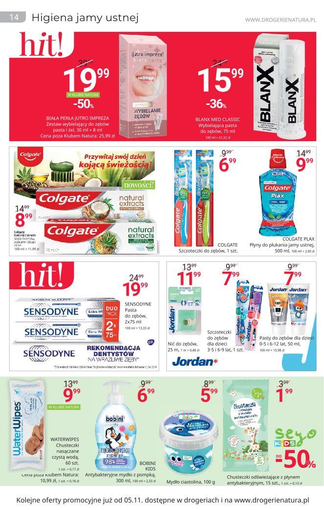Gazetka promocyjna Drogerie Natura str. 14