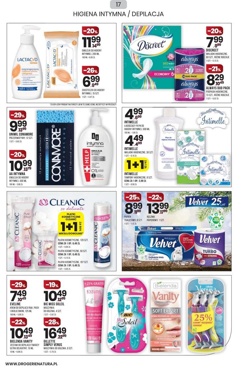 Gazetka promocyjna Drogerie Natura str. 17