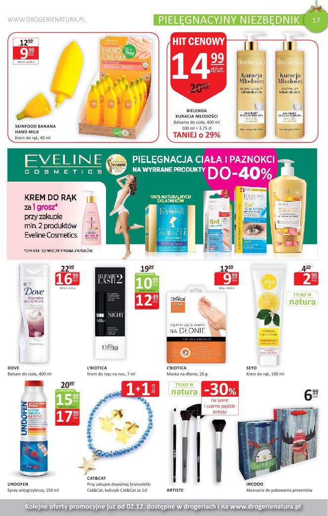 Gazetka promocyjna Drogerie Natura str. 17