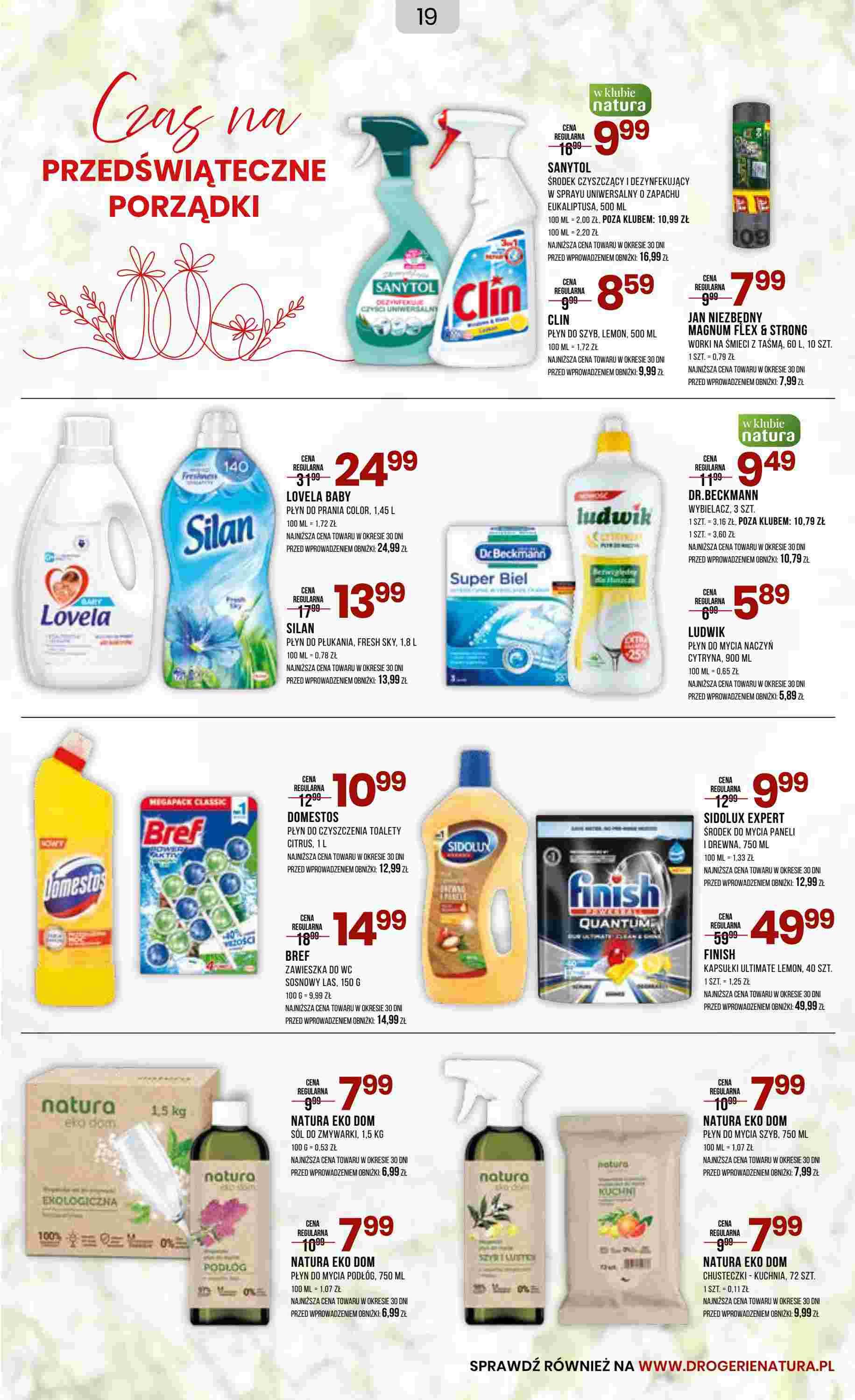 Gazetka promocyjna Drogerie Natura str. 19