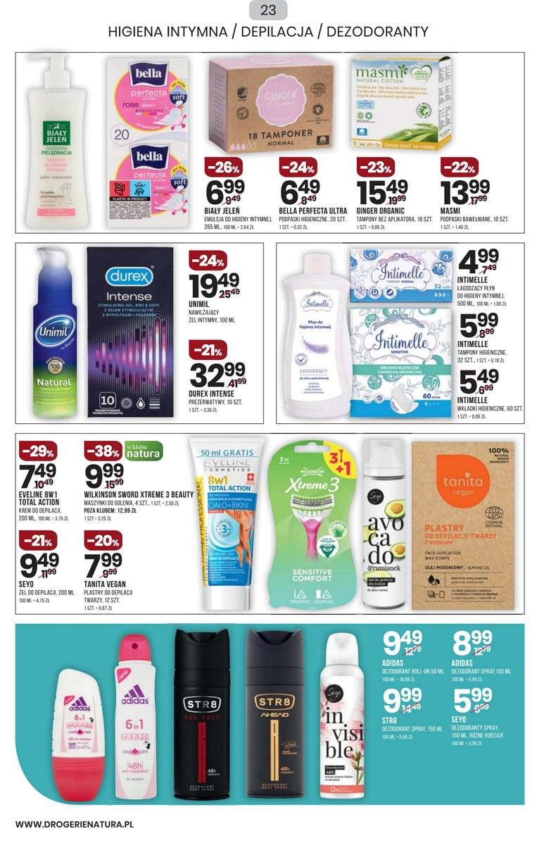 Gazetka promocyjna Drogerie Natura str. 23