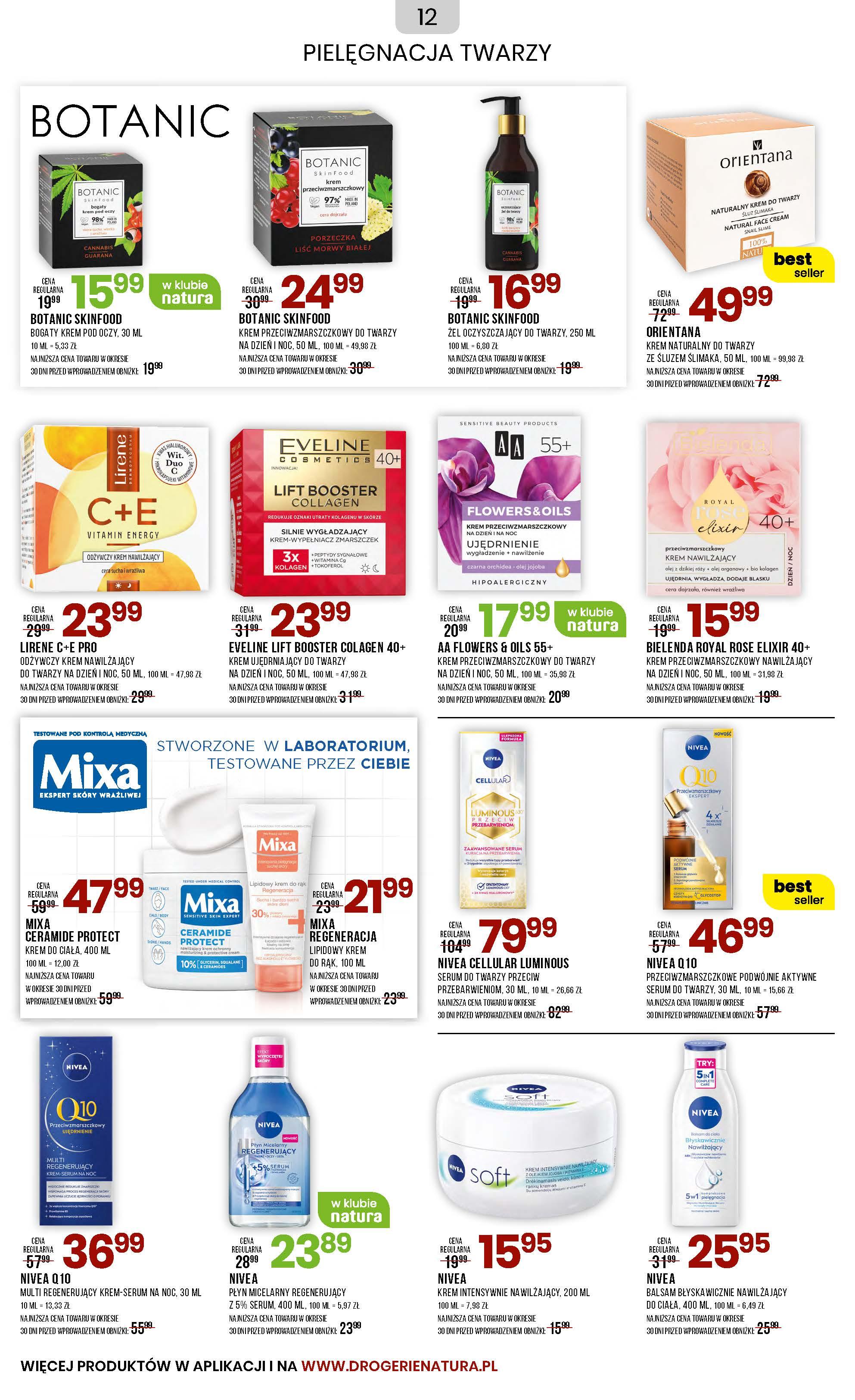 Gazetka promocyjna Drogerie Natura str. 12