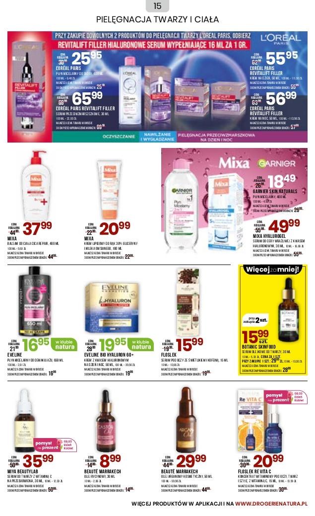 Gazetka promocyjna Drogerie Natura str. 15