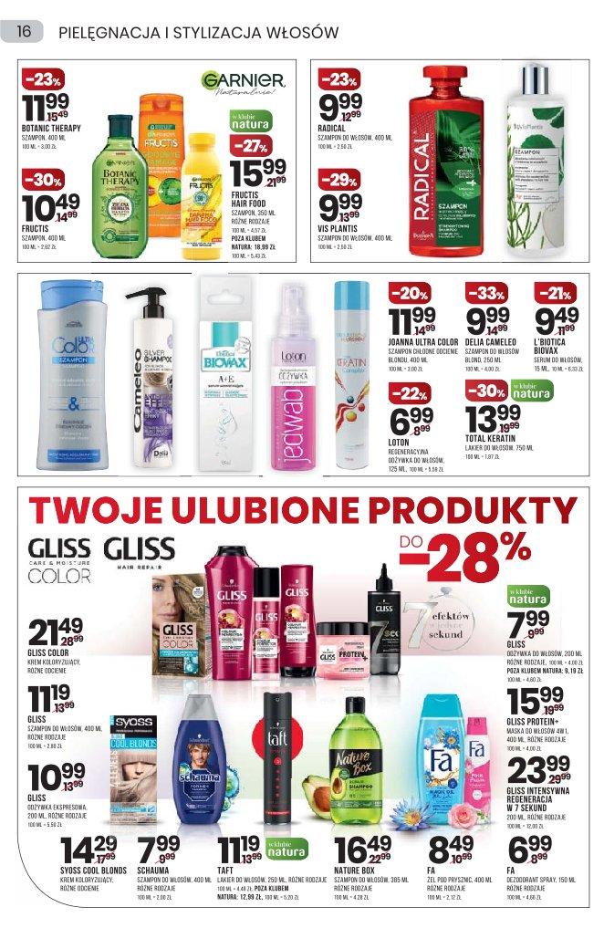 Gazetka promocyjna Drogerie Natura str. 16