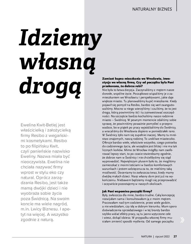 Gazetka promocyjna Drogerie Natura str. 27