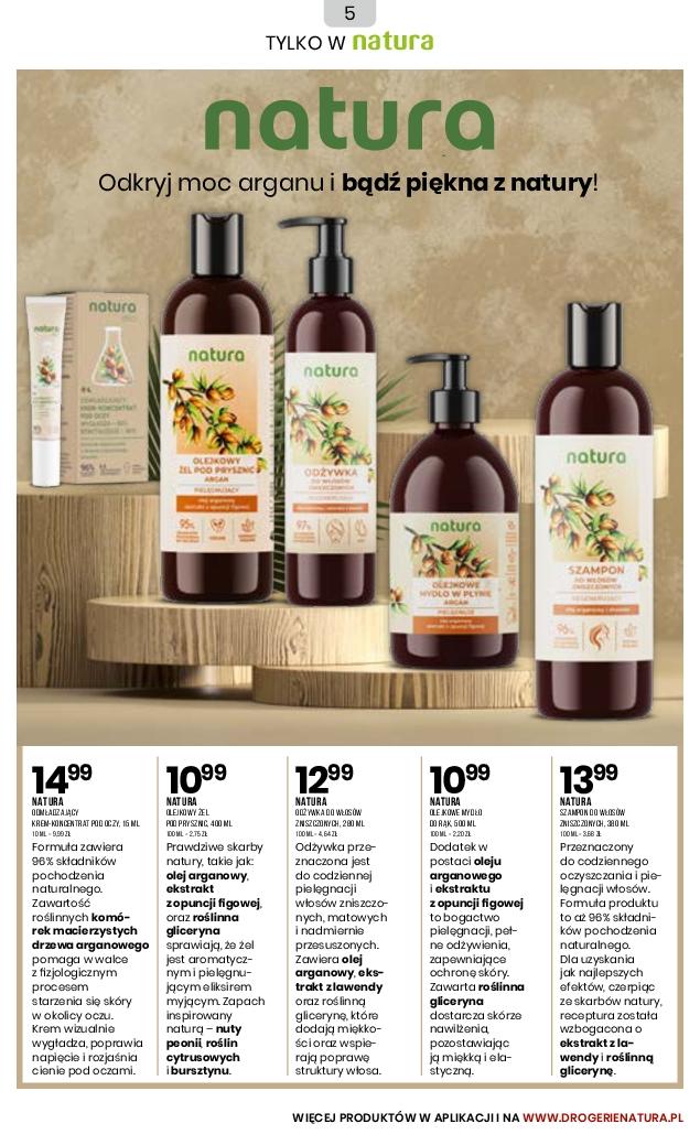 Gazetka promocyjna Drogerie Natura str. 5