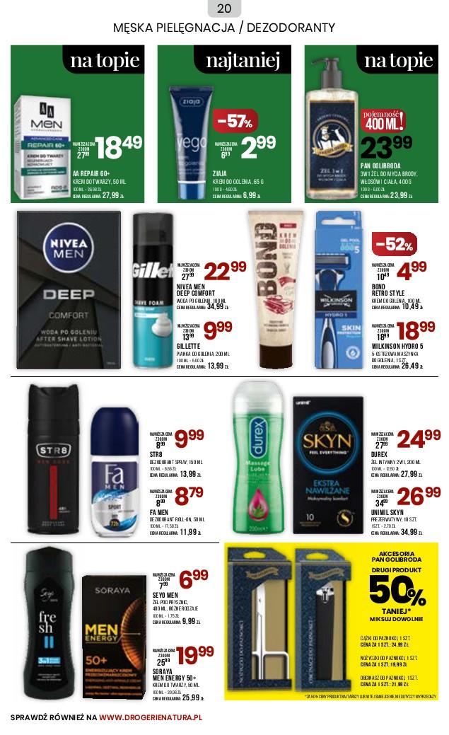 Gazetka promocyjna Drogerie Natura str. 20