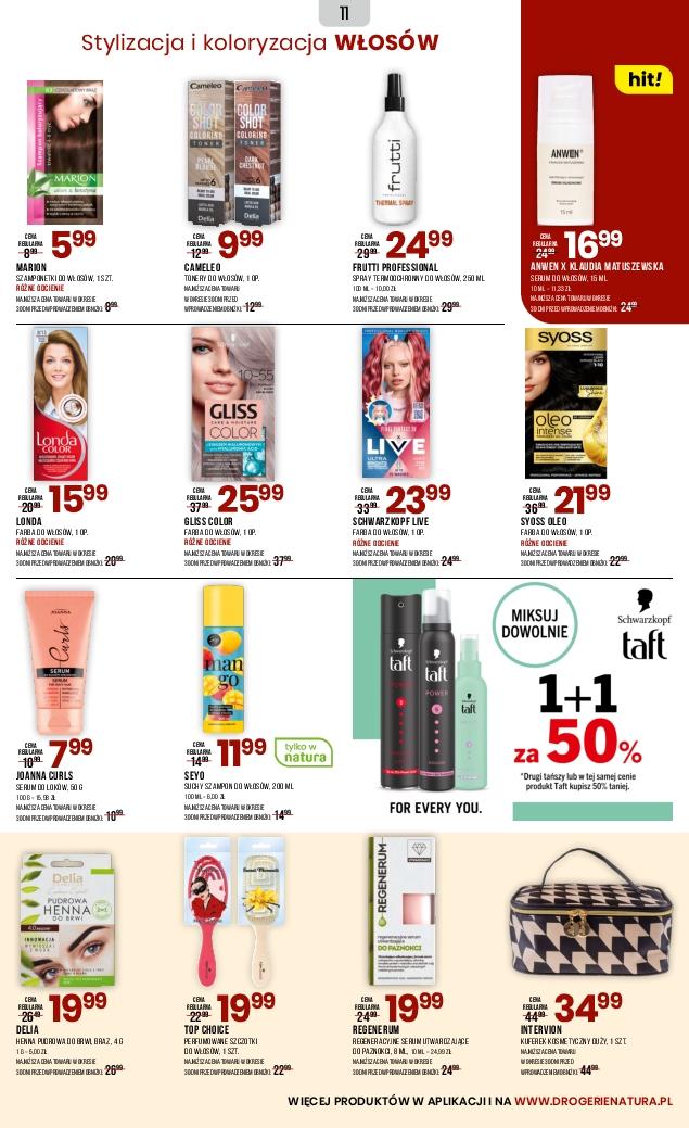 Gazetka promocyjna Drogerie Natura str. 11