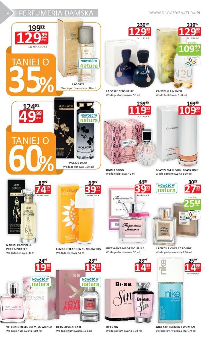 Gazetka promocyjna Drogerie Natura str. 14