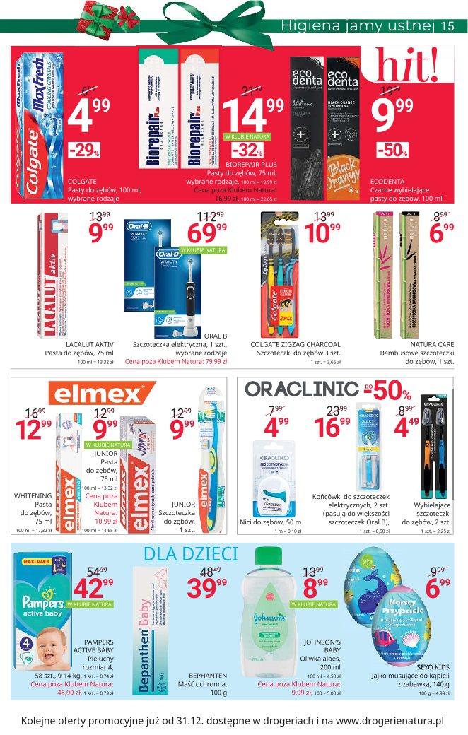 Gazetka promocyjna Drogerie Natura str. 15