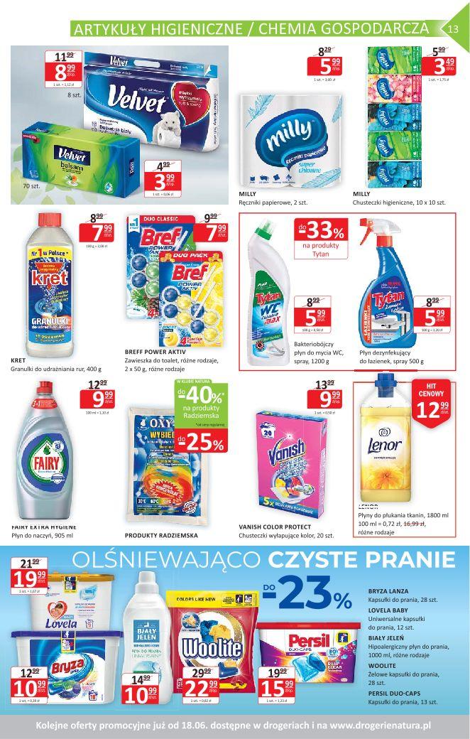 Gazetka promocyjna Drogerie Natura str. 13