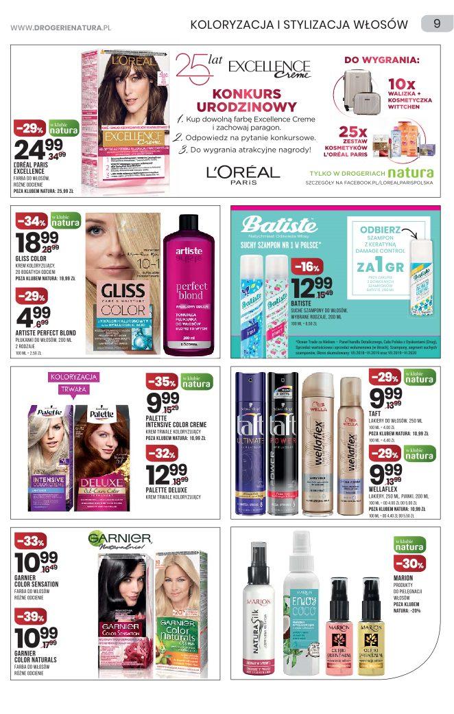Gazetka promocyjna Drogerie Natura str. 9