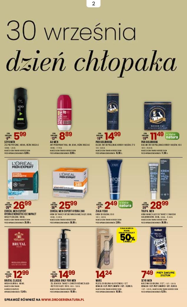 Gazetka promocyjna Drogerie Natura str. 2
