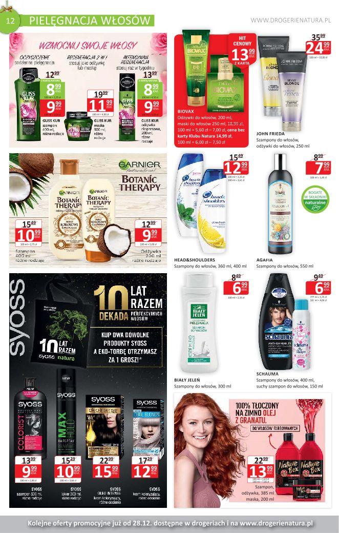 Gazetka promocyjna Drogerie Natura str. 12