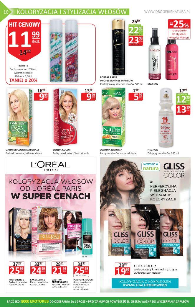 Gazetka promocyjna Drogerie Natura str. 10