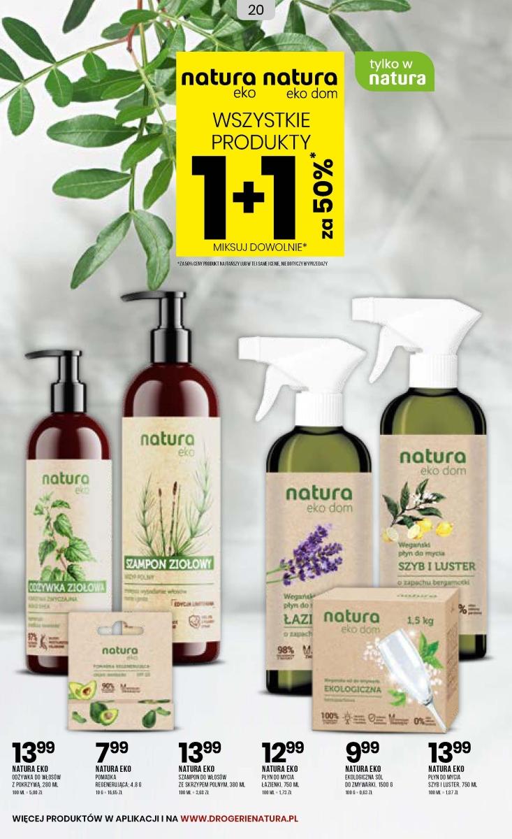 Gazetka promocyjna Drogerie Natura str. 20