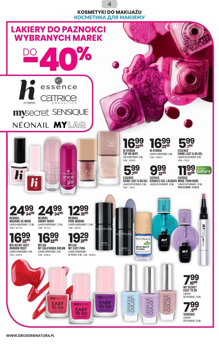 Gazetka promocyjna Drogerie Natura str. 4