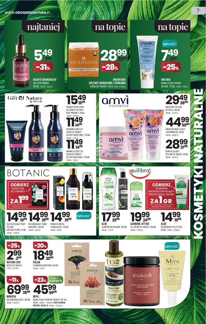 Gazetka promocyjna Drogerie Natura str. 7