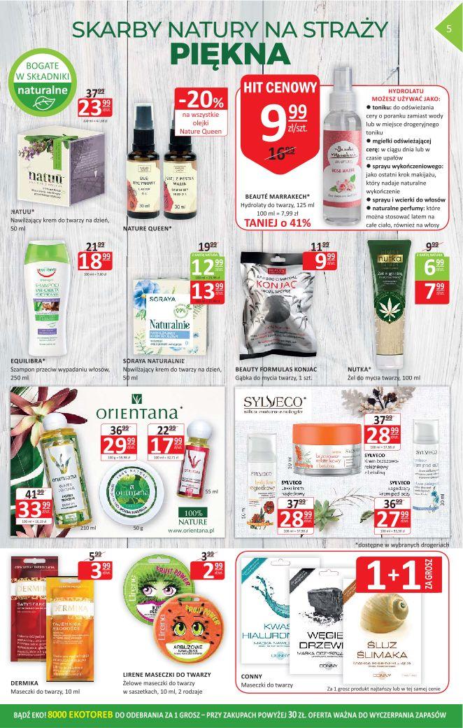 Gazetka promocyjna Drogerie Natura str. 5