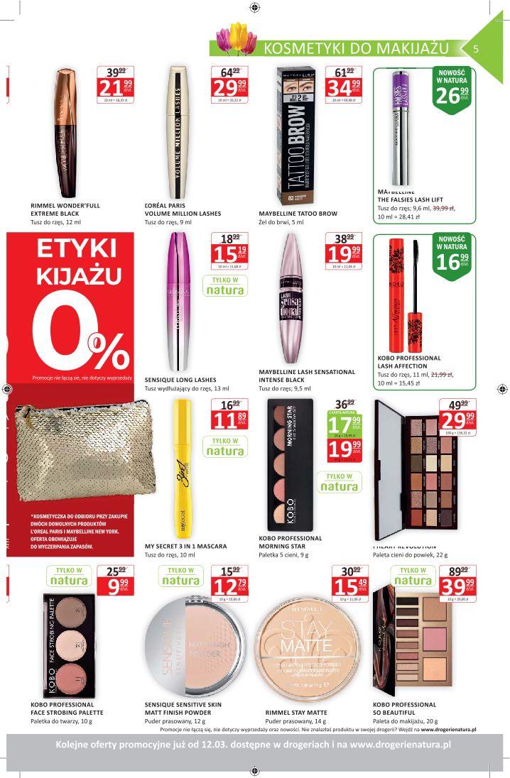 Gazetka promocyjna Drogerie Natura str. 5