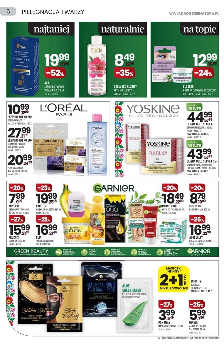 Gazetka promocyjna Drogerie Natura str. 6