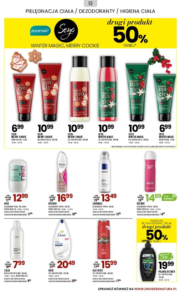 Gazetka promocyjna Drogerie Natura str. 13