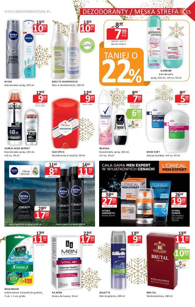 Gazetka promocyjna Drogerie Natura str. 15