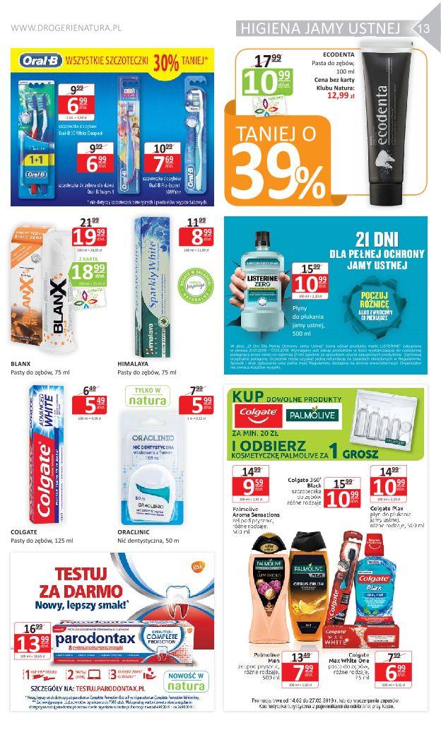 Gazetka promocyjna Drogerie Natura str. 13