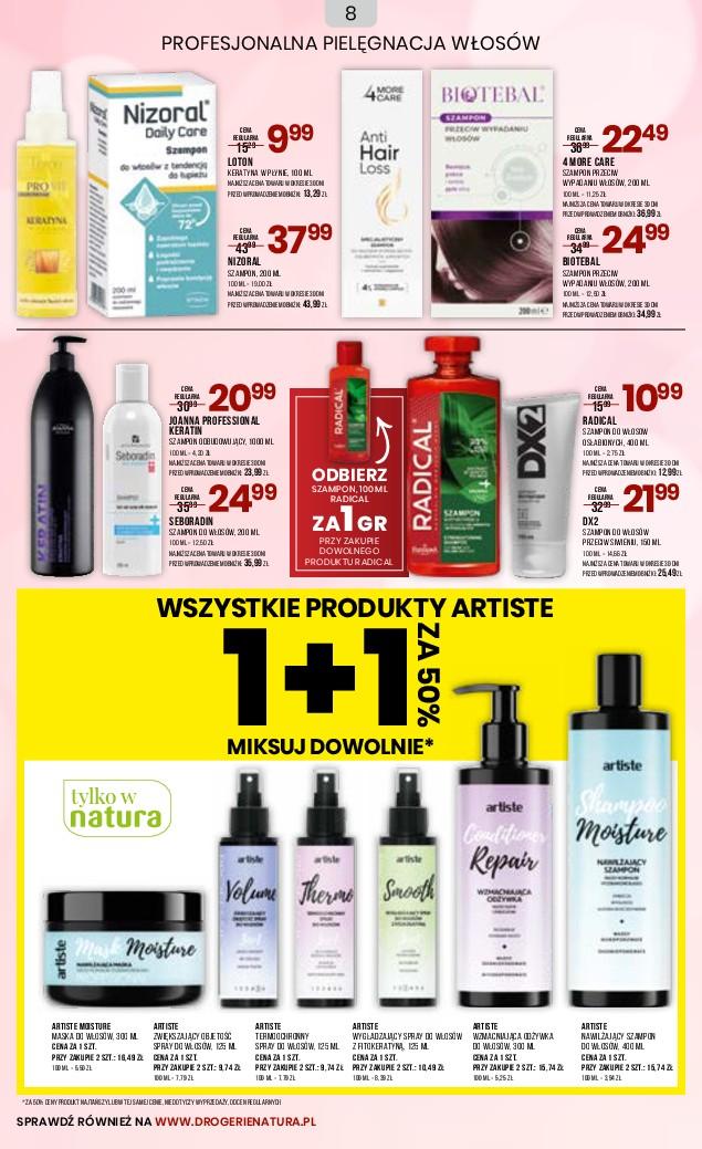 Gazetka promocyjna Drogerie Natura str. 8