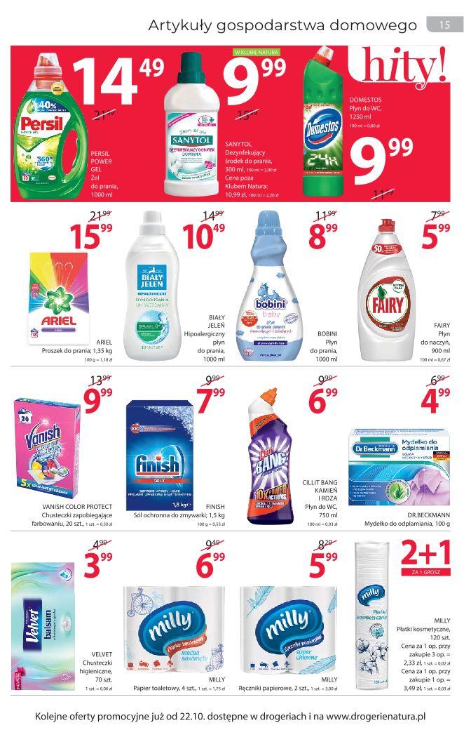 Gazetka promocyjna Drogerie Natura str. 15