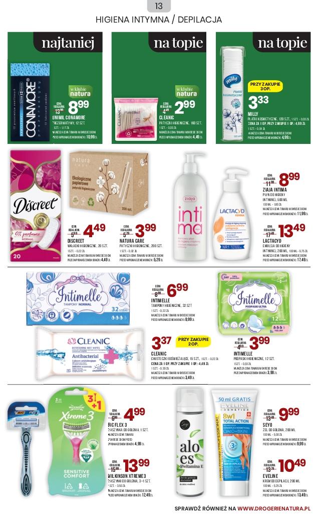 Gazetka promocyjna Drogerie Natura str. 13